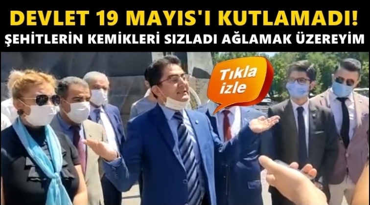 Gaziantep'te 19 Mayıs törenine protokol katılmadı!