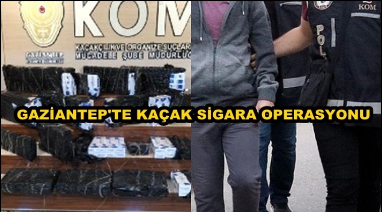 Gaziantep'te 2.100 paket kaçak sigara ele geçirildi