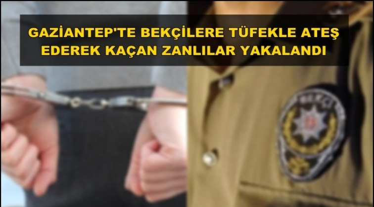 Gaziantep'te 3 bek&ccedil;iye ateş edip ka&ccedil;mışlardı!