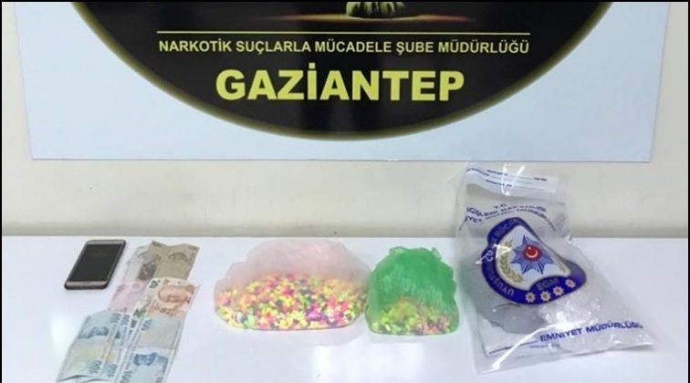 Gaziantep'te 3 bin adet Ecstasy hap ele ge&ccedil;irildi