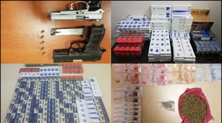 Gaziantep'te 45 aranan şahıs yakalandı!