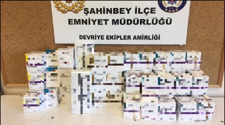 Gaziantep'te 51 adet kanser ilacı ele ge&ccedil;irildi