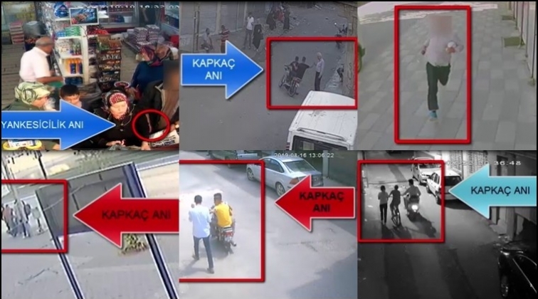 Gaziantep'te kapka&ccedil; anı kamerada! Tıkla izle