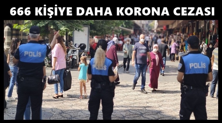 Gaziantep'te 666 kişiye corona cezası