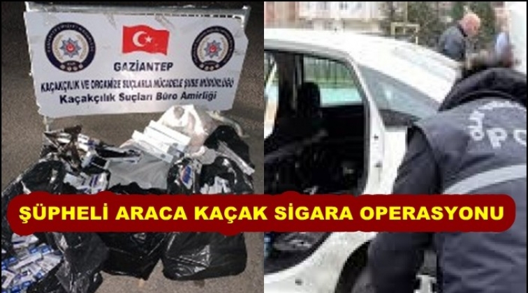 Gaziantep'te 970 paket ka&ccedil;ak sigara ele ge&ccedil;irildi