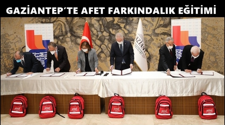 Gaziantep'te Afet Farkındalık Eğitimi