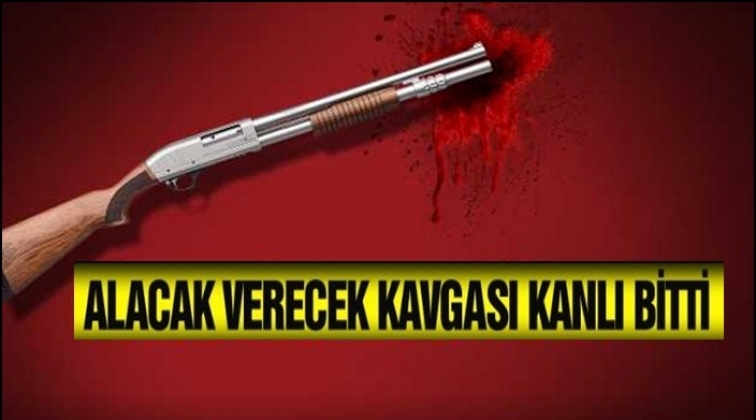 Gaziantep'te alacak kavgası: 1 &ouml;l&uuml;