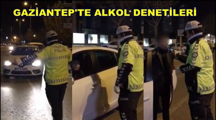 Gaziantep'te alkoll&uuml; s&uuml;r&uuml;c&uuml;lere y&ouml;nelik denetim