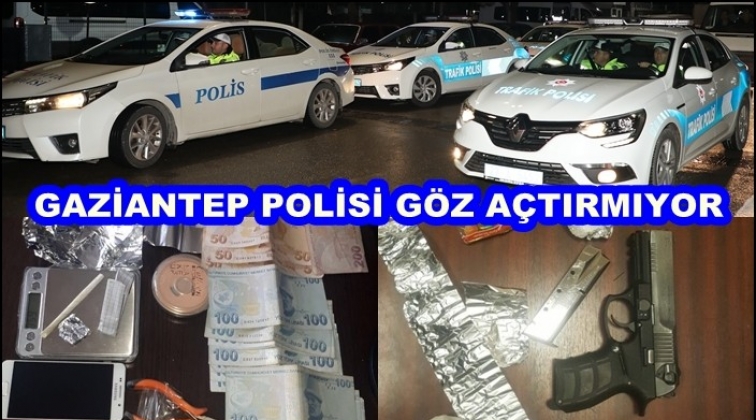 Gaziantep'te aranan 50 kişi yakalandı