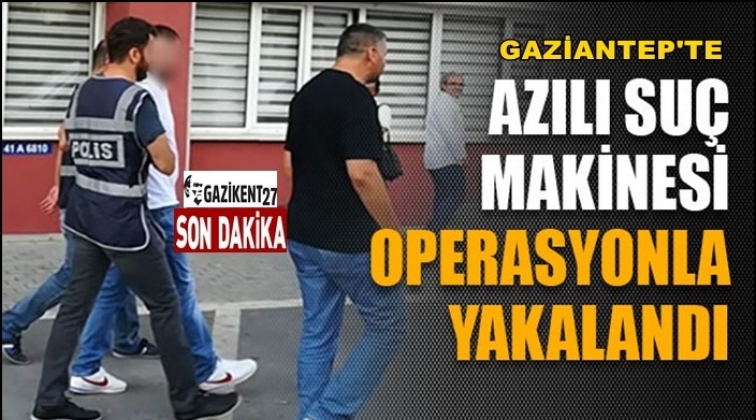 Gaziantep'te aranan şahıslara operasyon