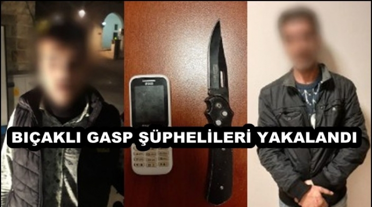 Gaziantep'te bı&ccedil;akla gaspa 2 g&ouml;zaltı