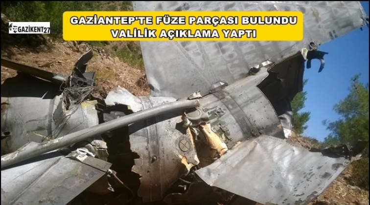 Gaziantep'te bulunan f&uuml;ze par&ccedil;asıyla ilgili a&ccedil;ıklama