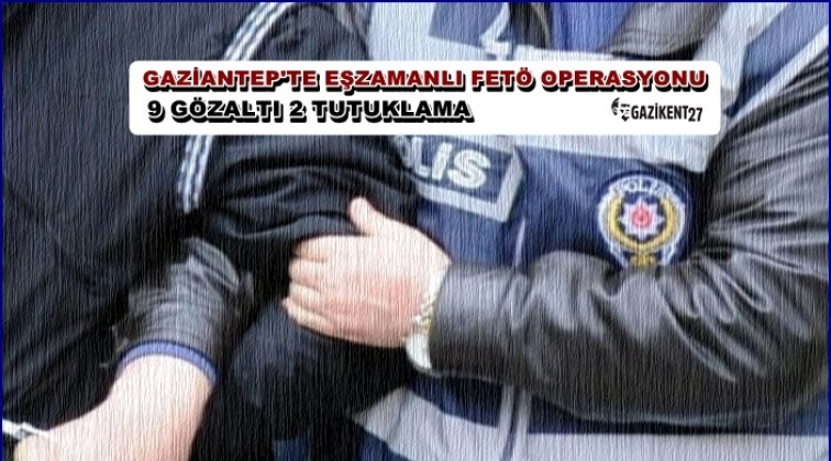 Gaziantep'te 'ByLock' operasyonu 9 gözaltı