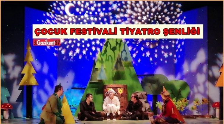 Gaziantep'te Çocuk Festivali Tiyatro Şenliği