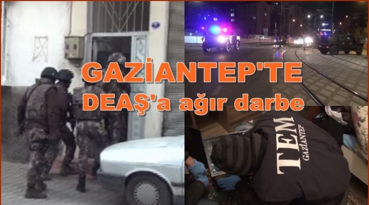 Gaziantep'te DEAŞ operasyonu: 17 gözaltı