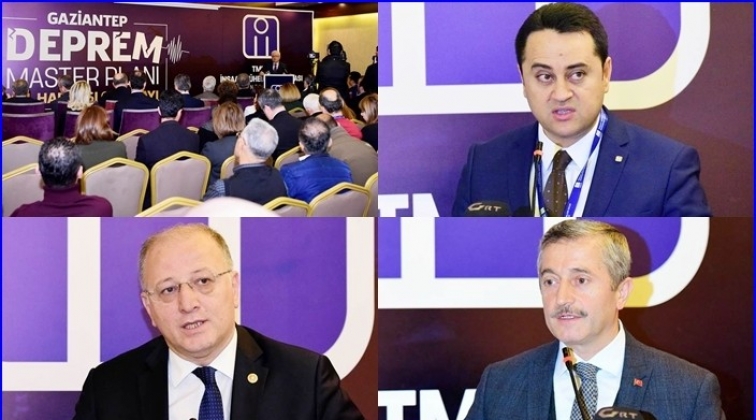 Gaziantep'te Deprem Master Planı Yol Haritası &Ccedil;alıştayı