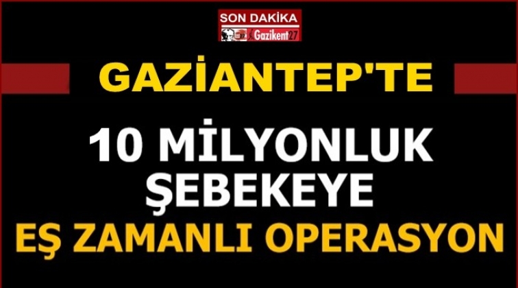 Gaziantep'te dolandırıcılık operasyonu: 26 gözaltı