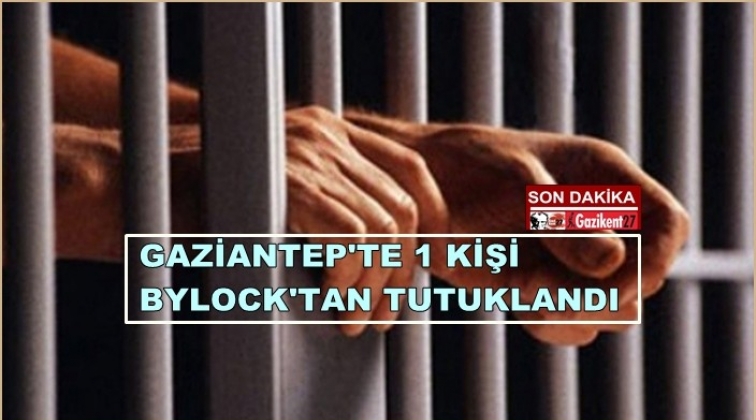 Gaziantep'te Fetö operasyonu: 1 tutuklama