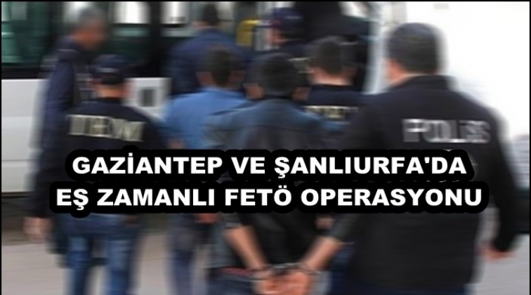 Gaziantep'te&nbsp;FET&Ouml; operasyonu: 6 g&ouml;zaltı
