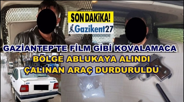 Gaziantep'te film gibi kovalamaca