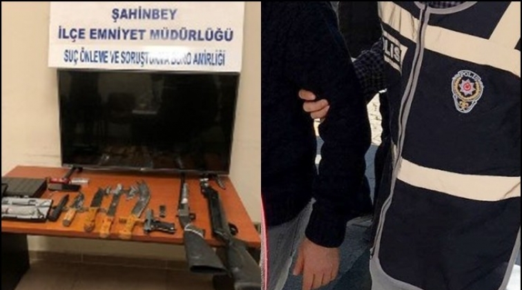 Gaziantep'te gasp ve uyuşturucuya 3 g&ouml;zaltı