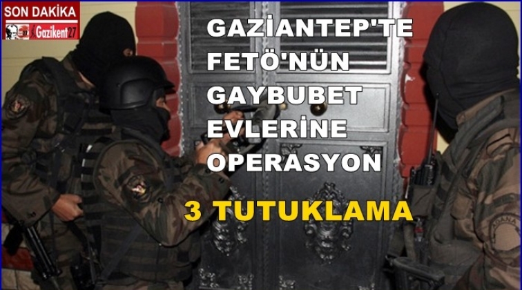 Gaziantep'te 'Gaybubet' evleri operasyonu