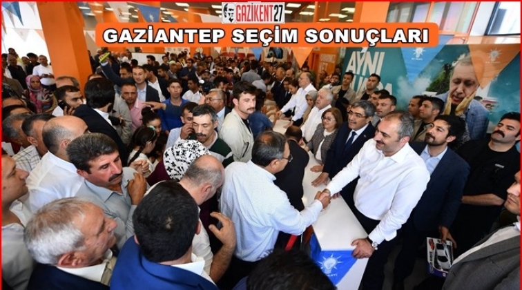 Gaziantep'te hangi parti ka&ccedil; milletvekili &ccedil;ıkardı