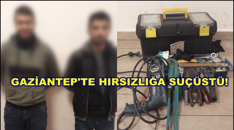 Gaziantep'te hırsızlara su&ccedil;&uuml;st&uuml;!