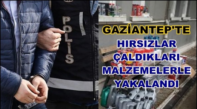 Gaziantep'te hırsızlığa 4 gözaltı