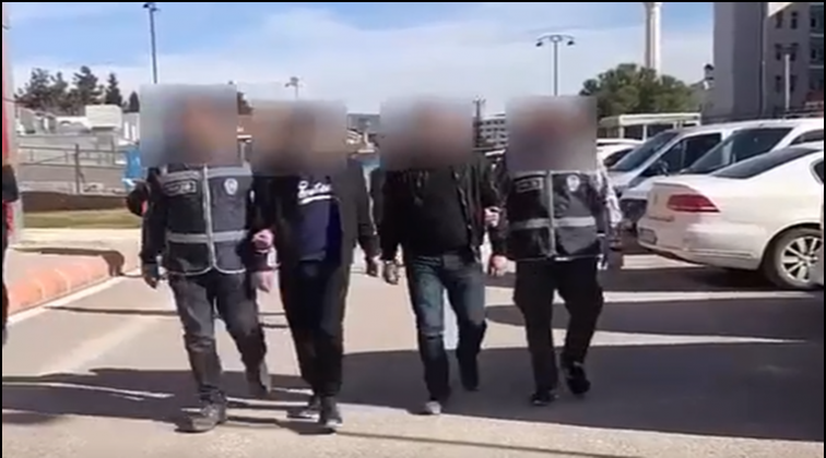 Gaziantep'te hırsızlığa 5 tutuklama