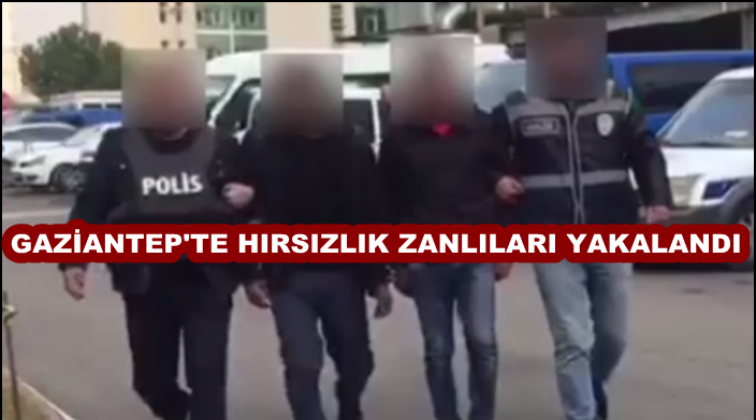 Gaziantep'te hırsızlık ş&uuml;phelisi 2 şahıs yakalandı