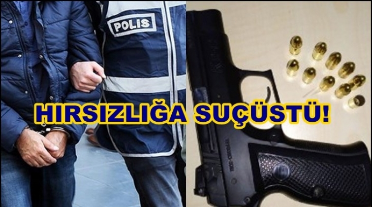 Gaziantep'te hırsızlık yapan 2 ş&uuml;pheli su&ccedil;&uuml;st&uuml; yakalandı