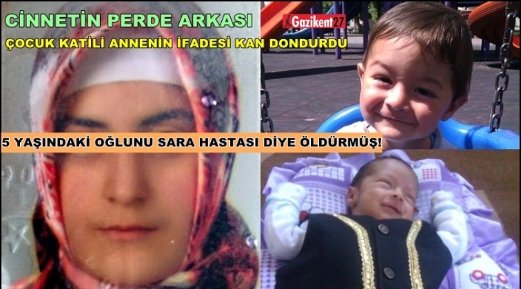 Gaziantep'te iki çocuğunu öldüren kadın tutuklandı