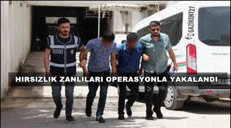 Gaziantep'te iş yerinden hırsızlığa 2 tutuklama