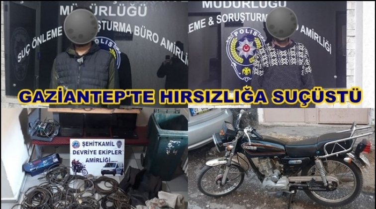 Gaziantep'te iş yerinden hırsızlığa su&ccedil;&uuml;st&uuml;!