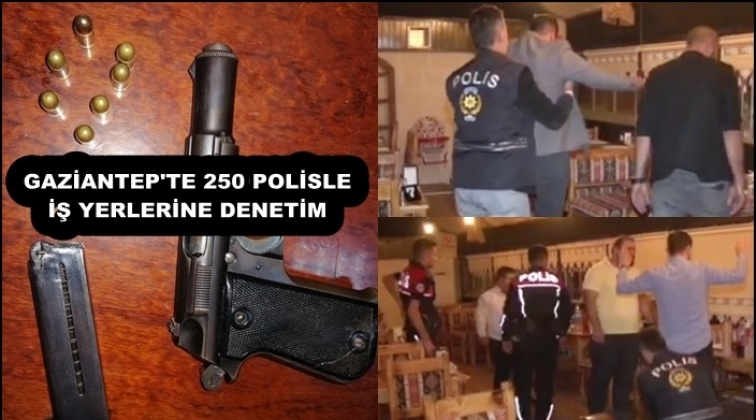 Gaziantep'te iş yerlerine denetim