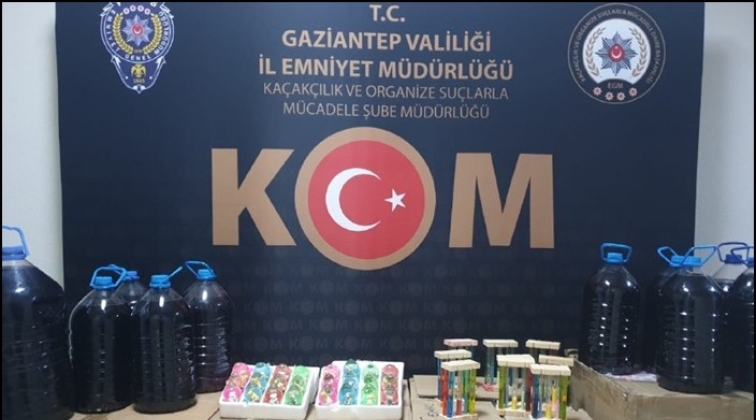 Gaziantep'te ka&ccedil;ak i&ccedil;ki operasyonları s&uuml;r&uuml;yor