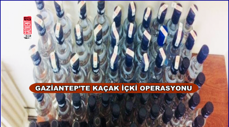 Gaziantep'te ka&ccedil;ak i&ccedil;ki operasyonu: 3 g&ouml;zaltı