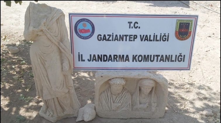 Gaziantep'te ka&ccedil;ak kazı operasyonu