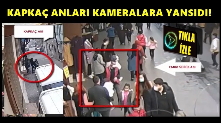 Gaziantep'te kapka&ccedil; anları kamerada...