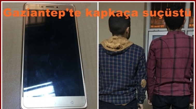 Gaziantep'te kapkaça suçüstü