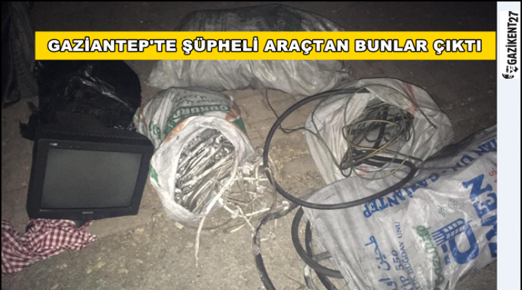 Gaziantep'te kömür ve elektrik kablosu hırsızlığı