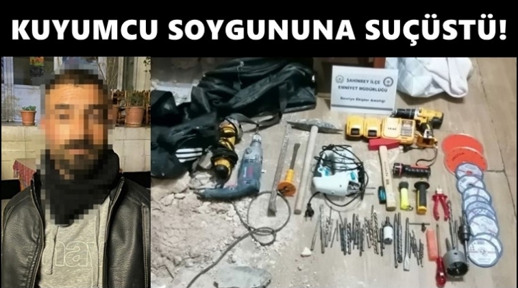 Gaziantep'te kuyumcu soygununa su&ccedil;&uuml;st&uuml;!