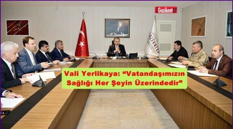 Gaziantep'te Mahalli &Ccedil;evre Kurulu toplantısı