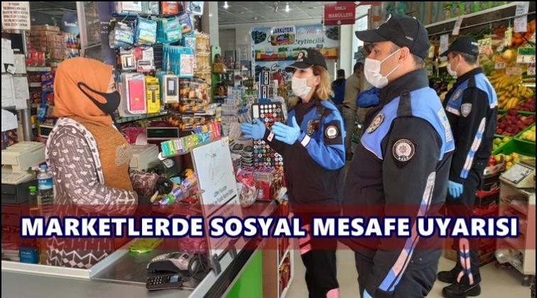 Gaziantep'te market sahiplerine bilgilendirme