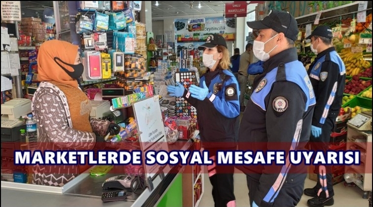 Gaziantep'te market sahiplerine bilgilendirme