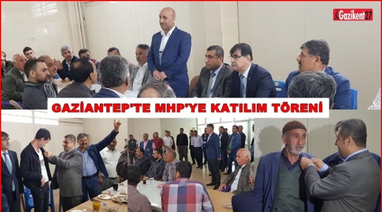 Gaziantep&rsquo;te MHP'ye katılım