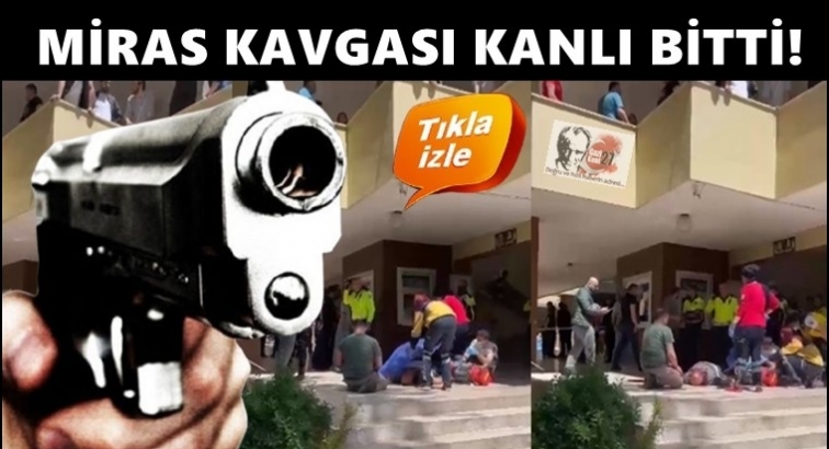 Gaziantep'te miras kavgası: 1 &ouml;l&uuml; 2 yaralı...