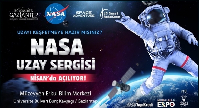 Gaziantep'te NASA Uzay Sergisi...