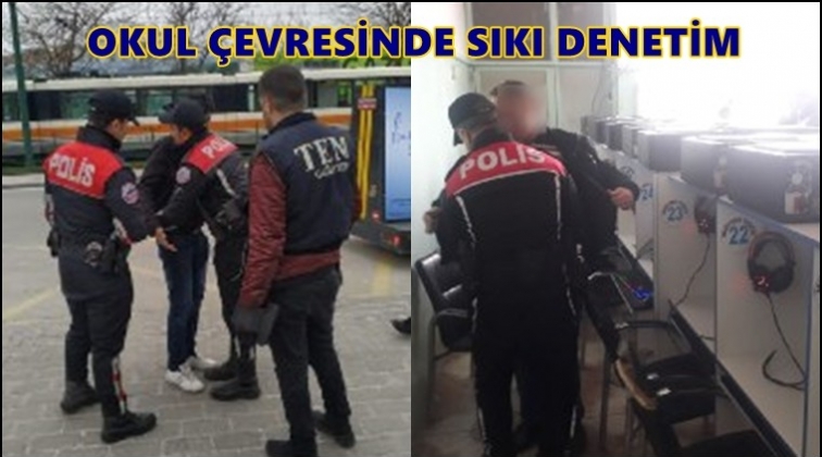 Gaziantep'te okul &ccedil;evrelerinde sıkı denetim